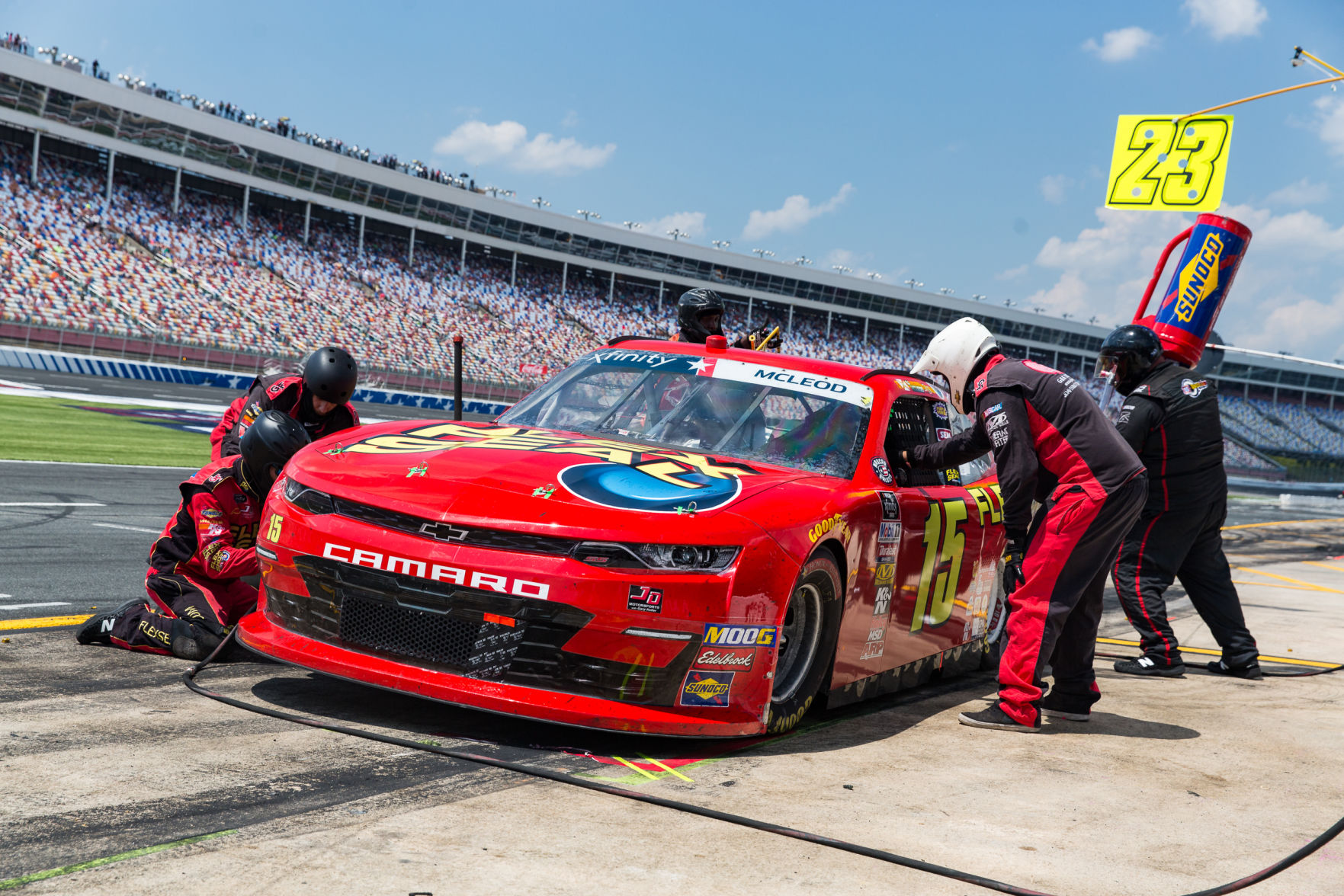 NASCAR's Xfinity Series 38th Annual Alsco 300 action on Saturday at Charlotte Motor Speedway.
